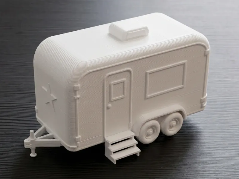 Movie Star Trailer Miniature