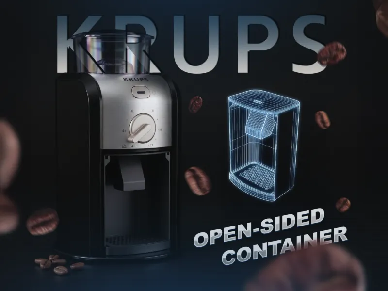 KRUPS GVX242 Grinder Dosing Container (Moka Pot)