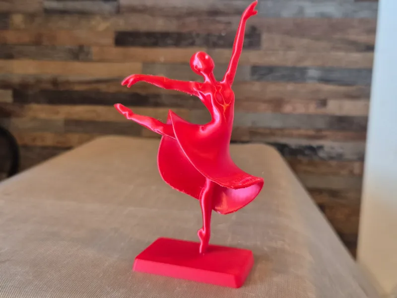 Sculpture décoration danseuse moderne minimaliste