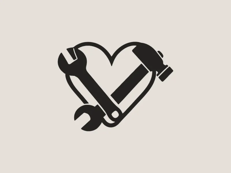 Labor & Solidarity Heart Wall Art