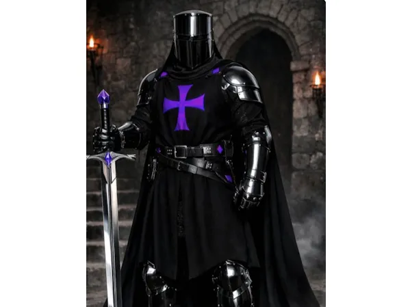 The Purple Cross Knight