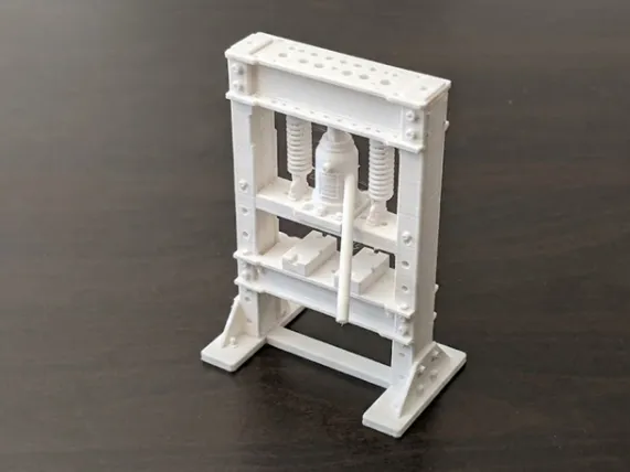 Industrial Hydraulic Press – Miniature Machine