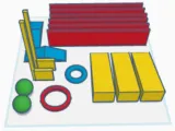 Mini golf kit (use books to make platforms)-0
