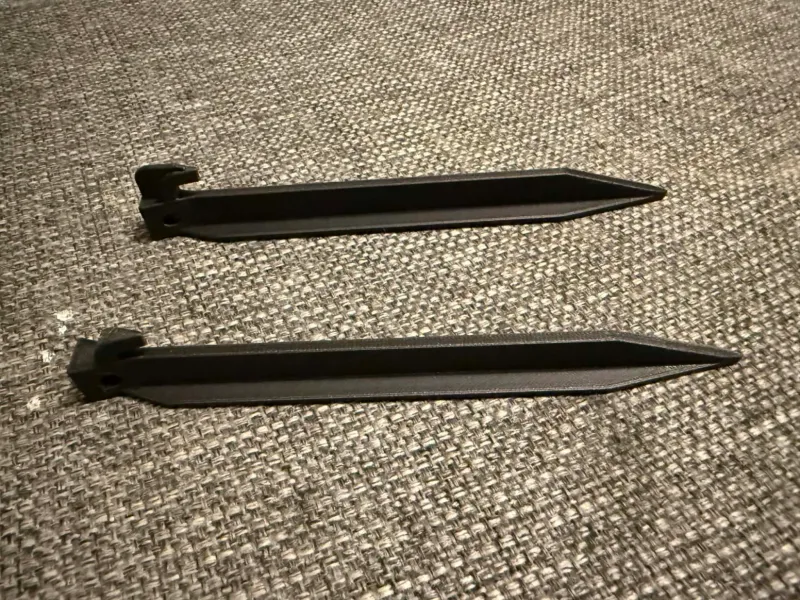 Tent pegs