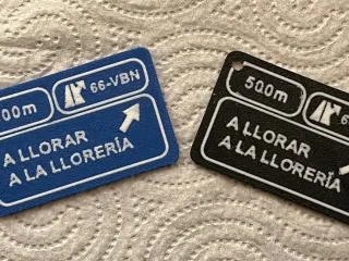 Keychain A llorar a la florería