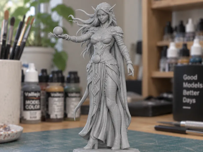 FREE Elven princess mage