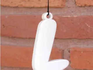 Letter A Keychain