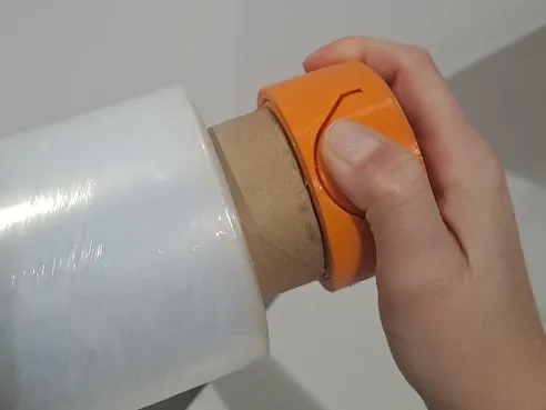 Stretch Film Dispenser with Brake