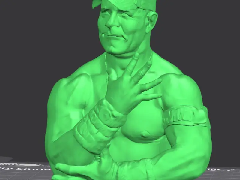 John Cena WWE Tribute Bust