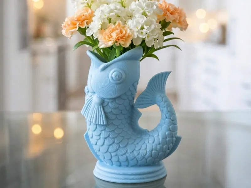 Fischvase & Organizer | Koi-Fisch-Pflanzgefäß