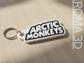 Artic Monkeys keychain - multicolor