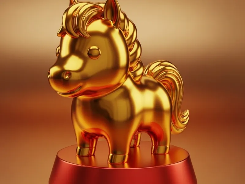 Brillant Horse Statue