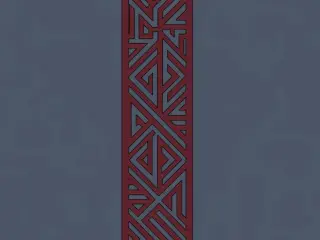 Bookmark, Geometric Pattern