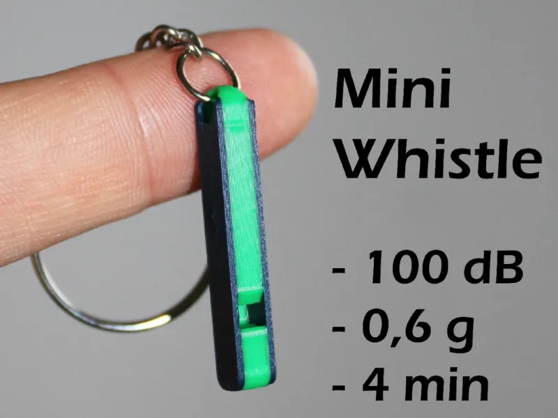 extremely loud whistle