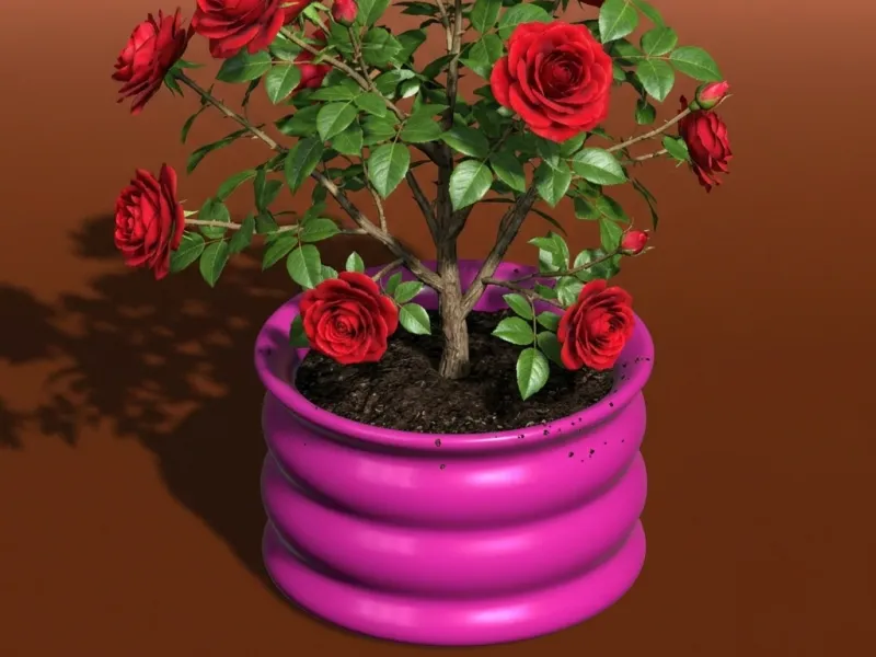 This vase is designed with a unique spiral V3D ID-H02