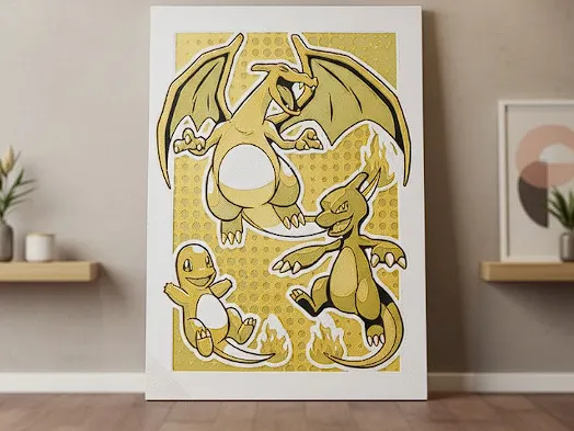 evolution charizard retrato