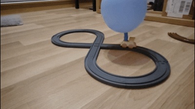 Air Rush Express – Balloon Powered Train Coaster