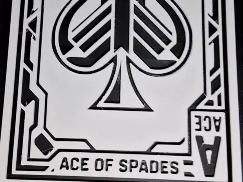 ACE Playing Card Wall Decor