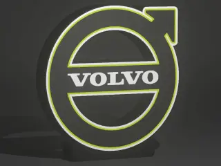 Volvo Logo Lightbox