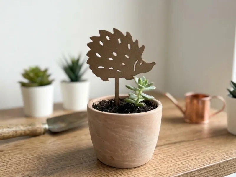Cute Hedgehog Decoration – Plant Pot Decoration