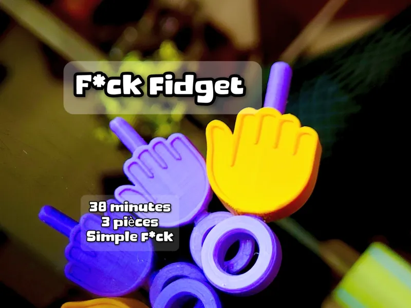 F U FIDGET 😁 ( finger moving )