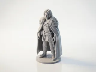 Jon Snow Figurine Game of Thrones 3D Printable
