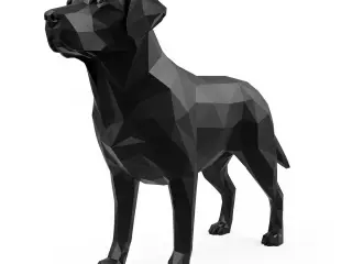 Labrador decorativo Low Poly