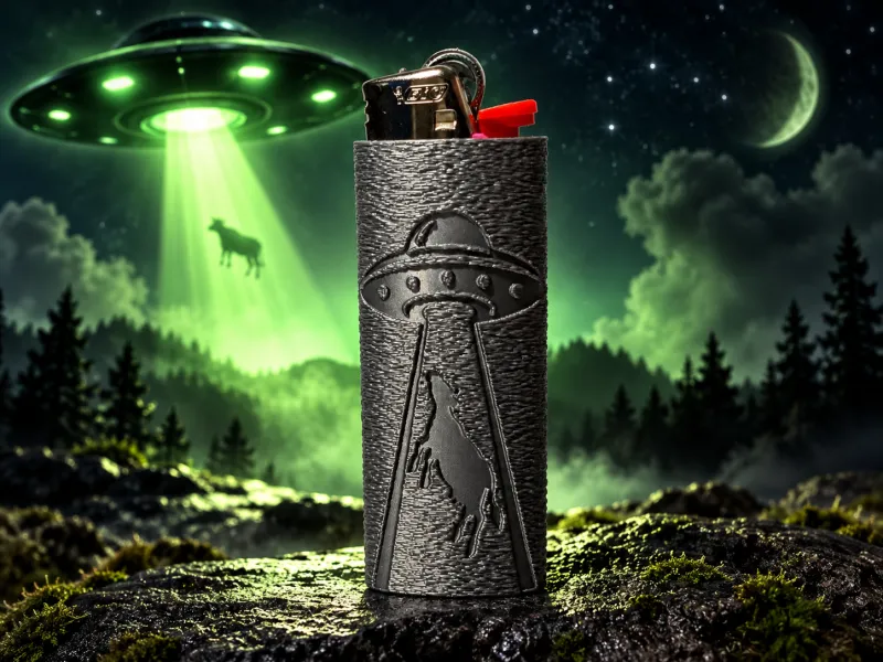 Capa de Abdução por UFO para Bic