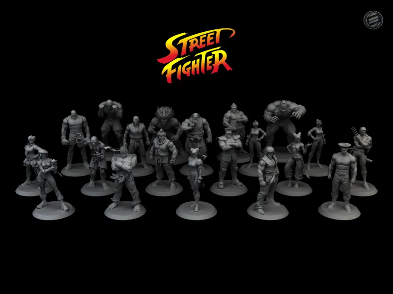 Миниатюры - Street Fighter