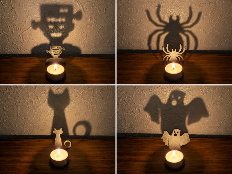 Halloween tealight