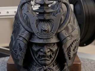 Samurai bust