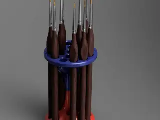 Brush stand