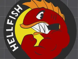 hellfish-the simpsons-keychain