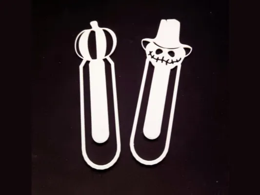 Bookmark pumpkin
