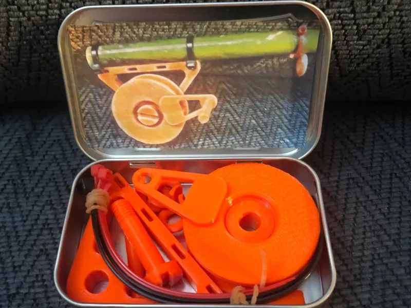 Altoids Tin Fishing Rod