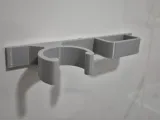 Hair Dryer Brush Holder-0