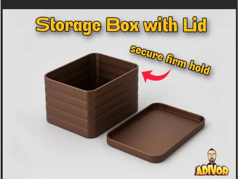 Storage Box with Lid