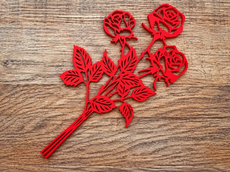 バラの花束