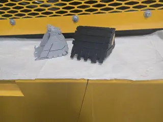 Excavator Bucket phone holder