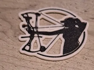 Archer Girl Keychain