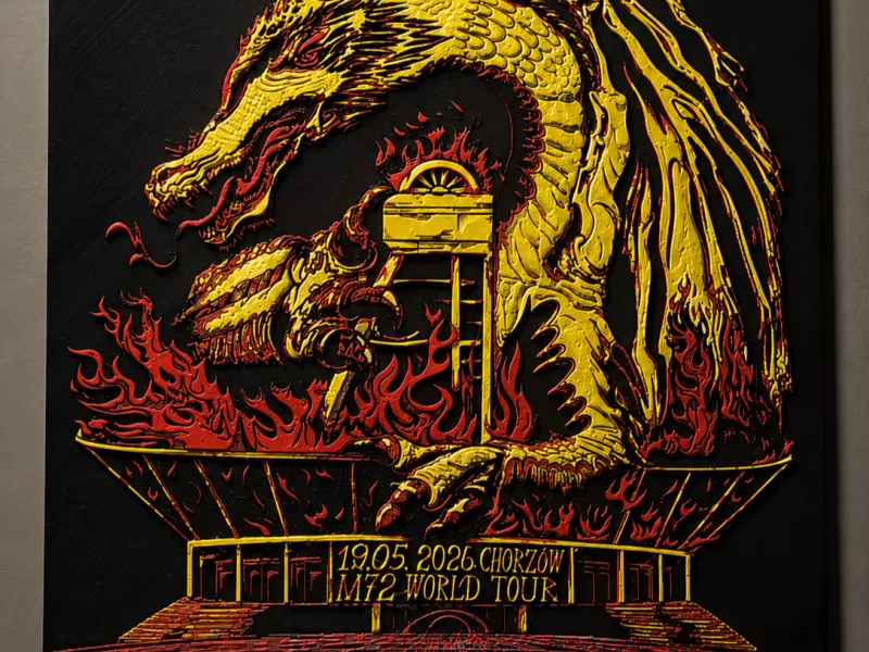 Metallica M72 Chorzow Poland Hueforge