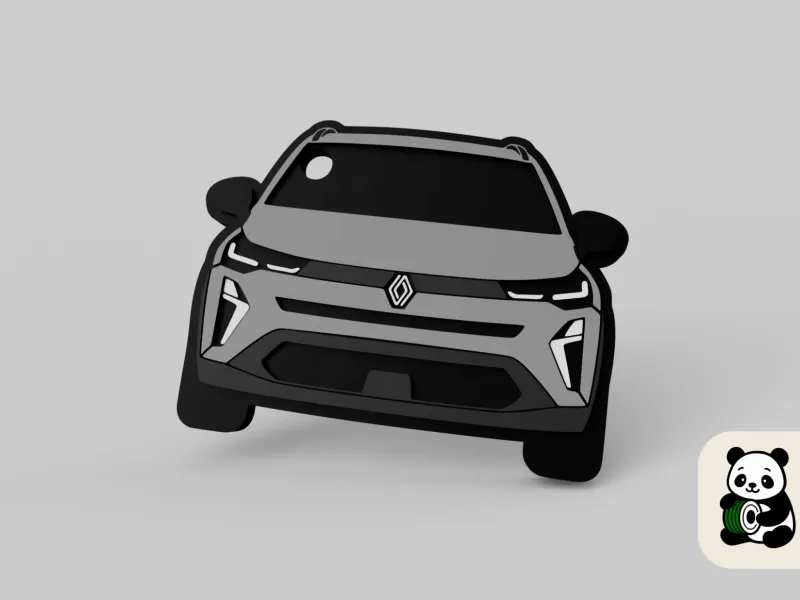 Renault Captur（2代目フェイスリフト）にインスパイアされた - キーチェーン