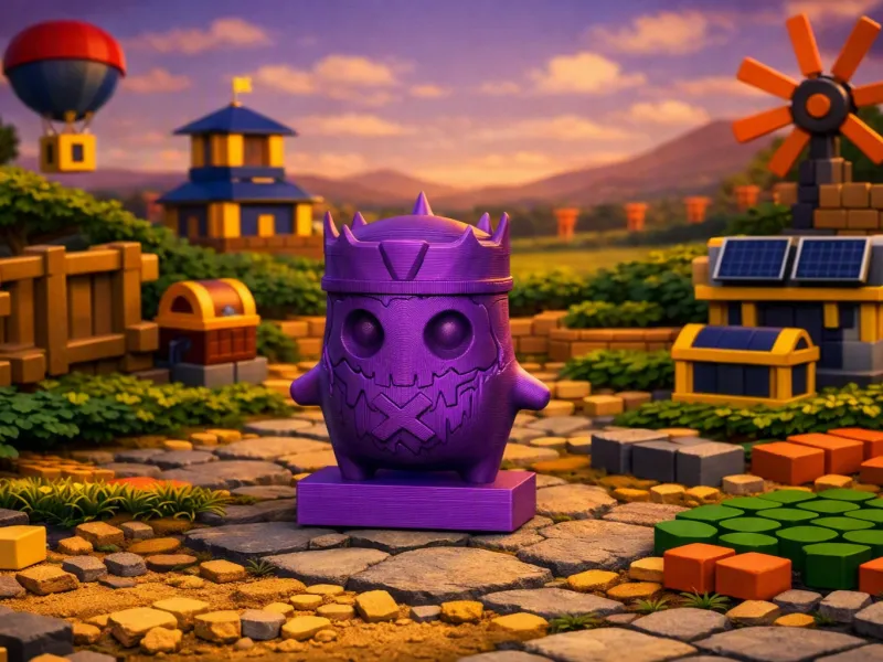 Fortnite Lego King Sprite Mini Fig (8)