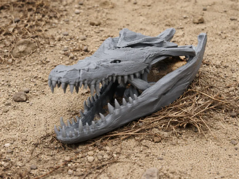 Crocodile Skull