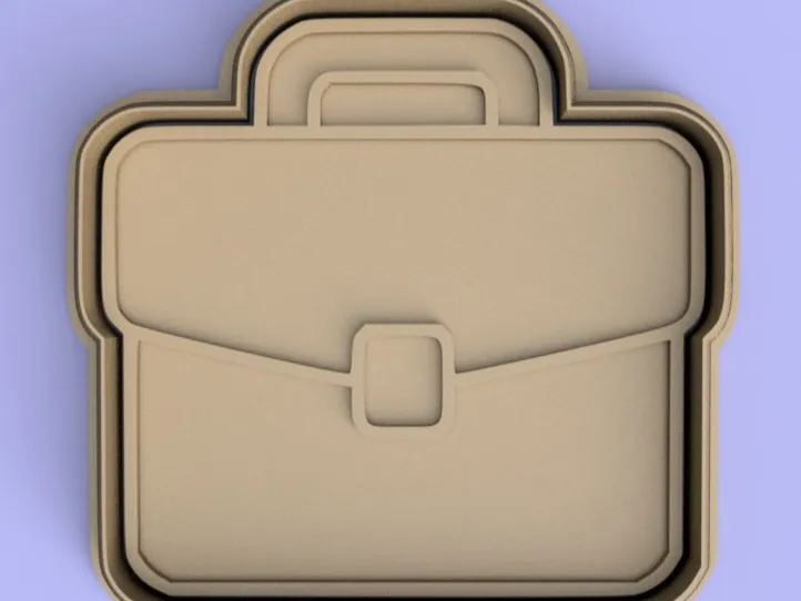 Briefcase Cutter & stamp - maletin