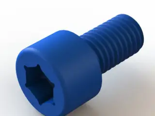 M10x18 Screw fully threaded (ISO 4762 / DIN 912)