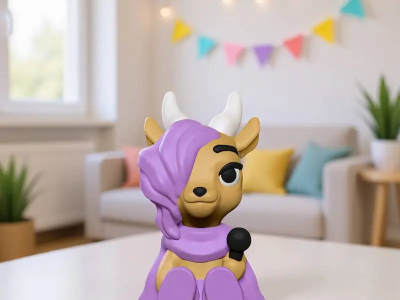 Baby Gazelle Shakira from Zootopia - No supports