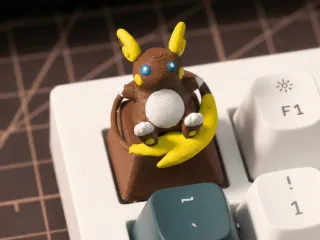 Alolan Raichu – Pokémon Mechanical Keyboard Keycap
