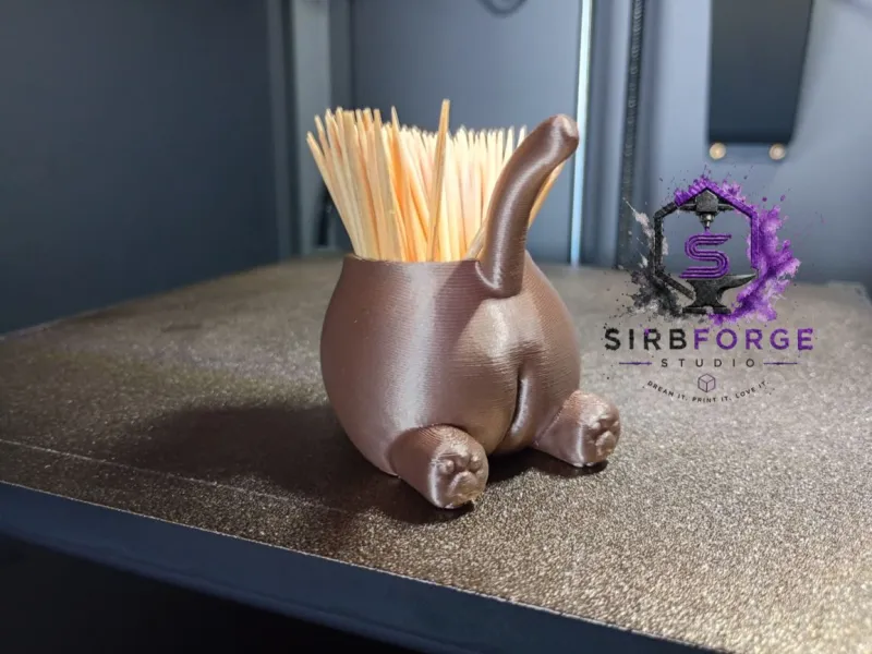 🐱 Funny Cat Ass Toothpick Holder