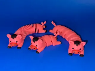 嘟嘟弹簧小猪